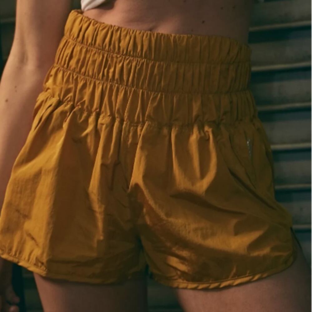 Free people fp movement the way home short size Medium honey mallow